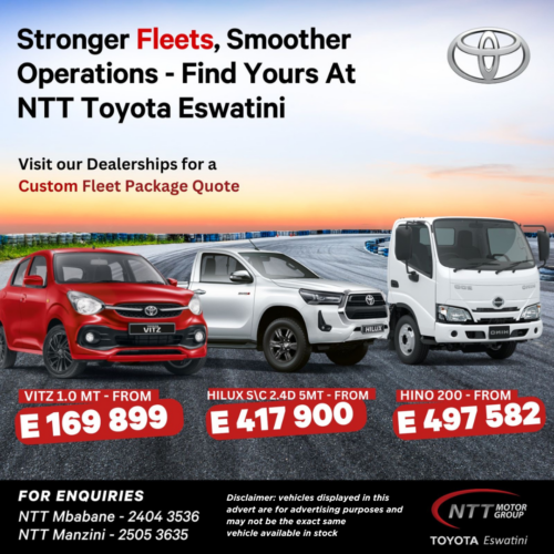Stronger Fleets, Smoother Operations – Find Yours At NTT Toyota Eswatini image from NTT Toyota Eswatini