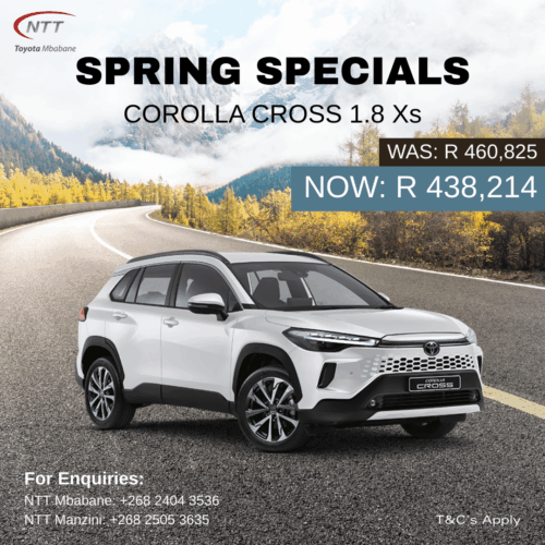COROLLA CROSS 1.8 Xs image from NTT Toyota Eswatini