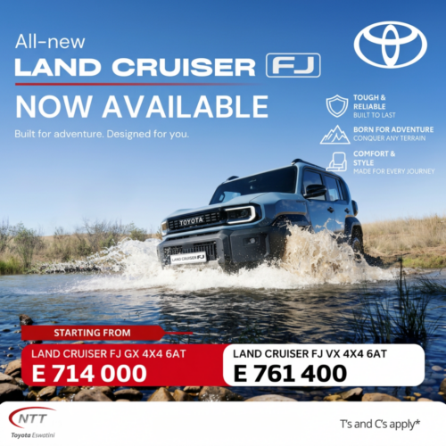 Toyota Land Cruiser FJ (Eswatini) special offer from NTT Toyota Eswatini