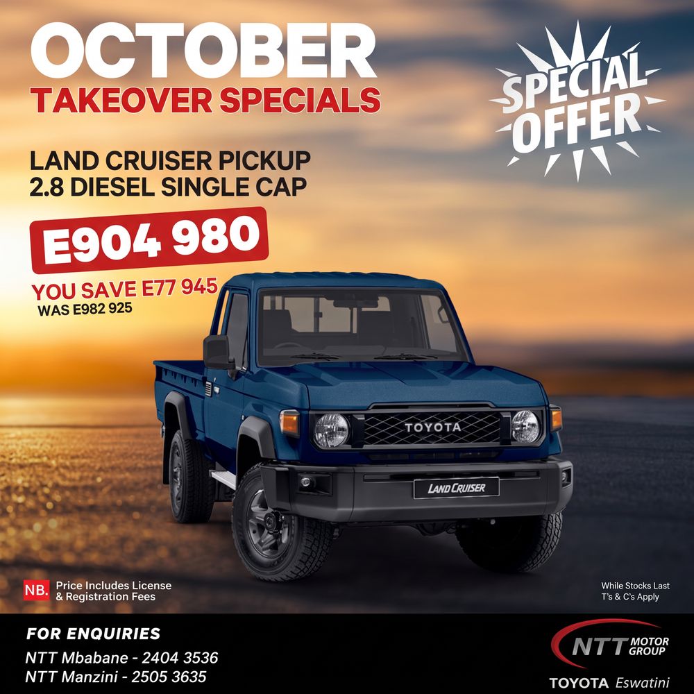 Toyota Land Cruiser 79 2.8 Diesel Single Cab (Eswatini) Special Offer